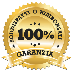 Garanzia soddisfatti o rimborsati 30 giorni PS Torna a Casa